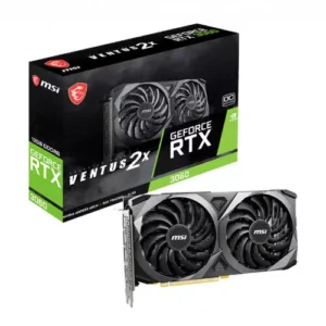 Msi GeForce RTX 3060 Ventus 2X OC 12G GDDR6 192-Bit Video Card