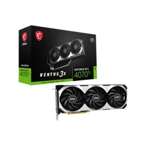 Msi GeForce RTX 4070 Ti Ventus 3X OC 12GB Video Card DLSS 3