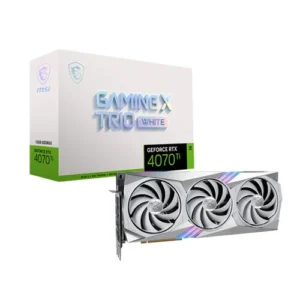 Msi GeForce RTX 4070 Ti GAMING X TRIO 12GB DLSS 3 Video Card White