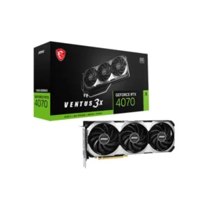 Msi GeForce RTX 4070 VENTUS 3X OC Edition 12GB GDDR6X 192-Bit Video Card