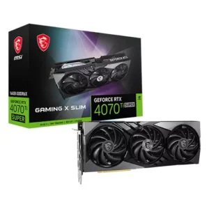 MSI GeForce RTX 4070 Ti SUPER GAMING X SLIM 16GB GDDR6X 256-Bit Video Card DLSS 3