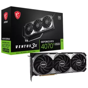 MSI GeForce RTX 4070 Ti SUPER VENTUS 3X OC Edition 16G Video Card DLSS 3