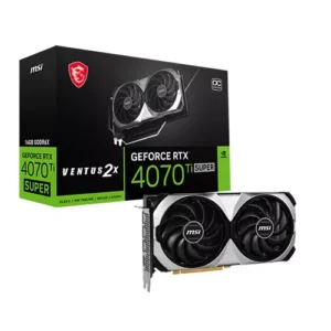 MSI GEFORCE RTX 4070 Ti SUPER VENTUS 2X OC Edition 16GB Video Card DLSS 3