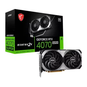 MSI GEFORCE RTX 4070 SUPER VENTUS 2X OC Edition 12GB Video Card DLSS 3