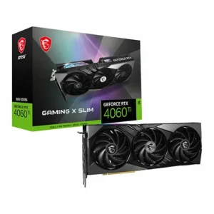 MSI GeForce RTX 4060 Ti Gaming X Slim 8GB Video Card DLSS3