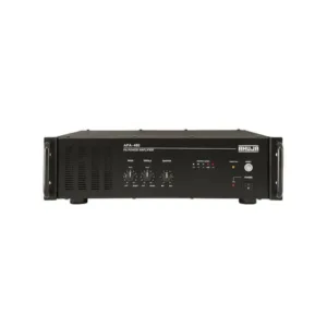 AHUJA APA480 PA Amplifier 600W w/ 1 Priority 2 Aux Inputs and Impedance/Voltage Output