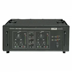 AHUJA BTZ20000 PA Amplifier 1000W+1000W RMS PA w/ 3 Inputs and Impedance/Voltage Output