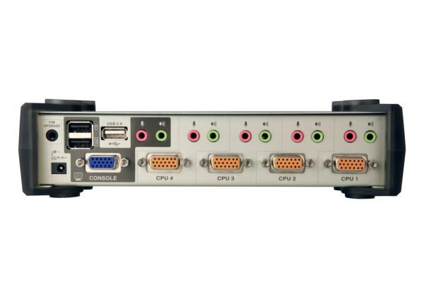 Aten CS1734B-AT-E 4-Port PS/2-USB VGA/Audio KVMP Switch with OSD