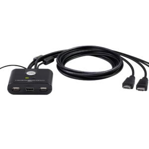 Aten CS22HF-AT 2-Port USB FHD HDMI Cable KVM Switch