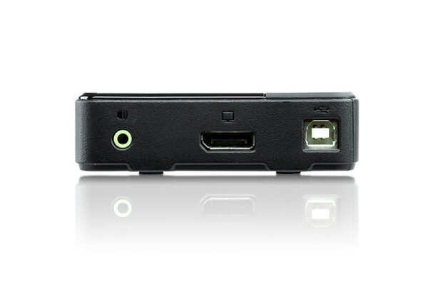 Aten CS782DP-AT 2-Port USB DisplayPort/Audio KVM Switch (4K Supported and Cables included)