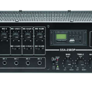 Ahuja SSA250DP USB-SD 6-Microphone 2-Aux Input Amplifier