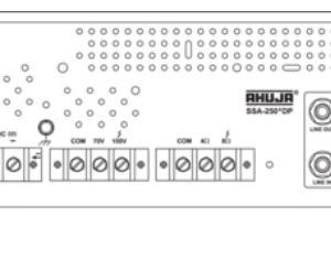 Ahuja SSA250DP USB-SD 6-Microphone 2-Aux Input Amplifier