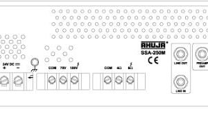 Ahuja SSA350 7-Microphone & 2-Aux Input Amplifier