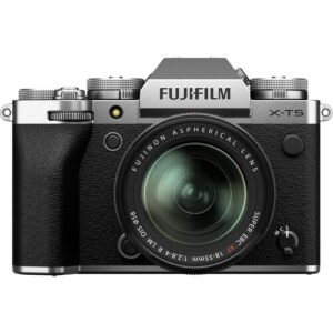 FUJIFILM X-T5 Mirrorless Camera with 18-55mm Lens -Silver