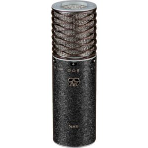 Aston Microphones Spirit Black Bundle Large-Diaphragm Multipattern Condenser Microphone with Swiftshield (Limited Edition Black)