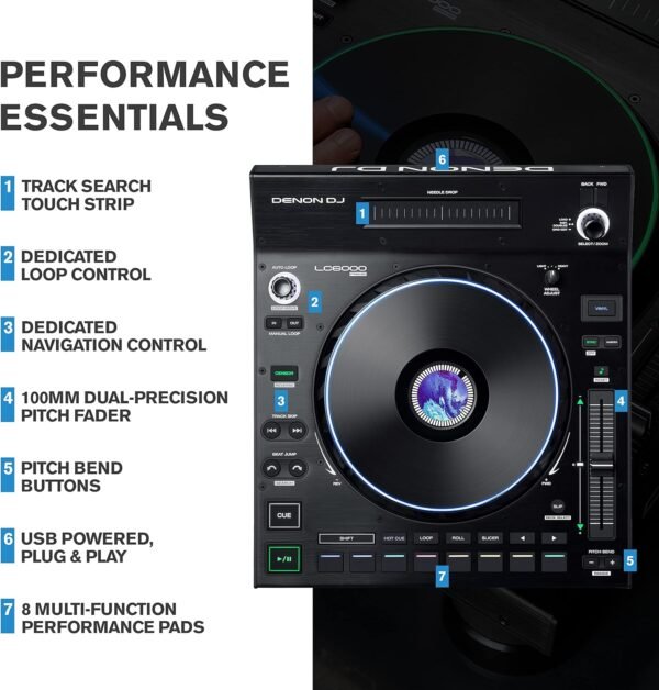 Denon DJ LC6000 PRIME Performance Expansion Controller