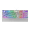 Camel Tech - White - Sahara RGB Keyboard Arabic/English/Red Switch