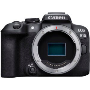 Canon EOS R10 Mirrorless Camera Kit, 24.2MP, 4K Video, Vlogging, Black