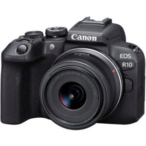 Canon EOS R10 Mirrorless Camera (Body Only), 24.2MP, 4K Video, DIGIC X