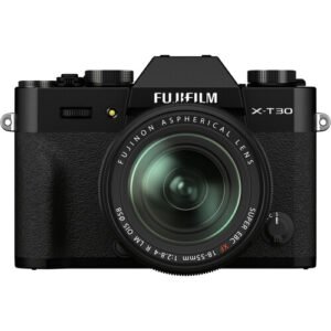 FUJIFILM X-T30 Mirrorless Camera Deluxe Bundle with 18-55mm Lens - Black