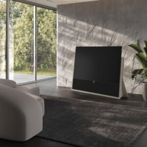 Loewe Iconic i.65 Television, 65" UHD 4K OLED Display, Clay White