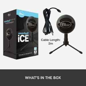 Blue Snowball Ice USB Mic Black USB