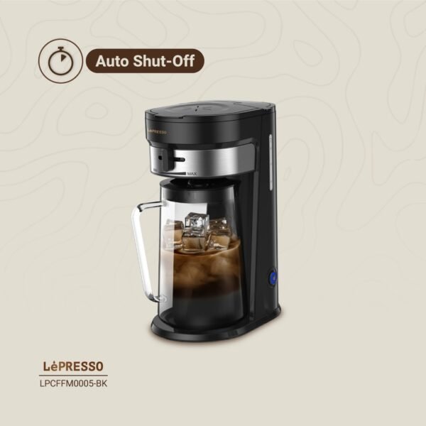 LePresso Cold Brew Machine Ice Coffee & Tea - Black