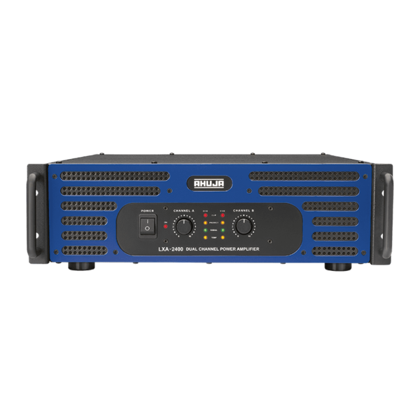 Ahuja LXA2400 Power Amplifier 2x1200W @ 2Ohm / 2x850W @ 4Ohm / 2x600W @ 8Ohm