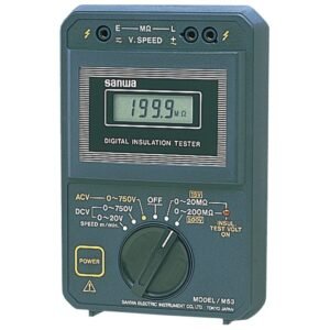 Sanwa M53 Digital Insulation Tester for Elevator Maintenance