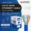 𝐌𝐀𝐗 𝐂𝐋𝐎𝐕𝐄 SPN0423AUC6V033 𝐂𝐀𝐓𝟔 𝐄𝐓𝐇𝐄𝐑𝐍𝐄𝐓 𝐂𝐀𝐁𝐋𝐄 𝟑𝟎𝟓𝐌 – 𝐇𝐈𝐆𝐇-𝐏𝐄𝐑𝐅𝐎𝐑𝐌𝐀𝐍𝐂𝐄 𝐅𝐔𝐋𝐋 𝐂𝐎𝐏𝐏𝐄𝐑