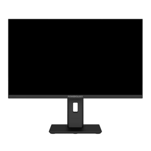 Powerology P4KOM27BK 27 inch 4K UHD Monitor Adjustable Rotating Stand