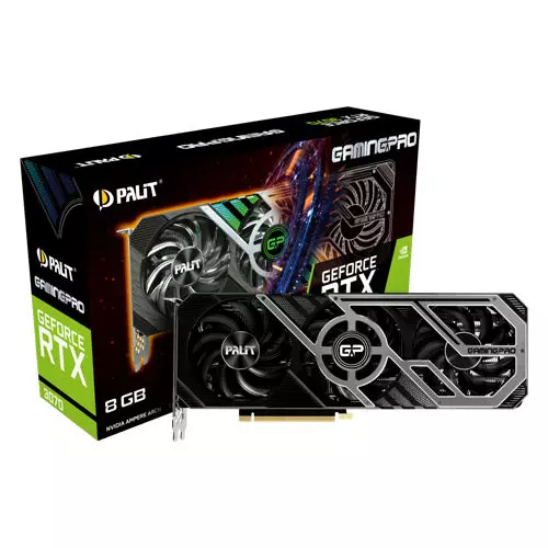 Palit GeForce RTX 3070 GamingPro 8GB GDDR6 256-Bit Video Card Palit GeForce RTX 3070 GamingPro 8GB GDDR6 256-Bit Video Card