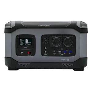 Powerology PPBCHA23 392000mAh Power Generator 1300W 60W USB-C Power Delivery/18W USB Quick Charge