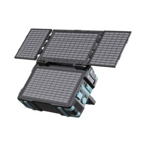 Powerology PPBCHA38 76800mAh 300W Portable Generator Integrated Solar Panel