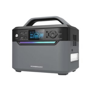 Powerology PPBCHA39 120000mAh 600W Dual AC Socket Power Generator