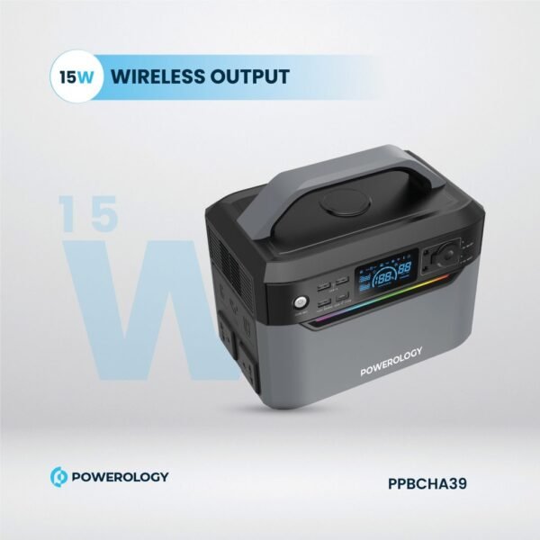 Powerology PPBCHA39 120000mAh 600W Dual AC Socket Power Generator