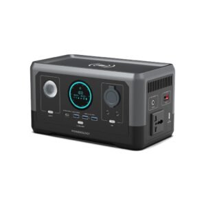 Powerology PPBCHA40 76800mAh 300W Solar Input Portable Generator
