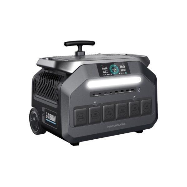 Powerology PPBCHA46 Solar Input Portable Generator