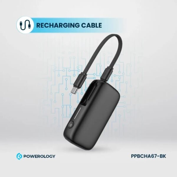 POWEROLOGY PPBCHA67-BK Powerology 20000mAh Power Bank