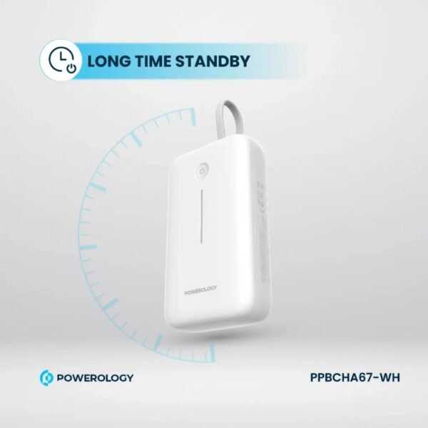 POWEROLOGY PPBCHA67-WH Powerology 20000mAh Power Bank