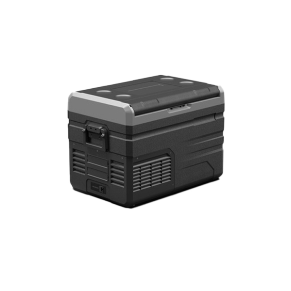 Powerology PPOF35LGY Smart Dual Compartment Fridge And Freezer Versatile Cooler For Outdoor Adventure