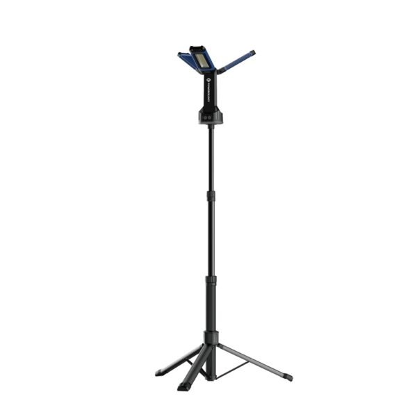 Powerology PWC4KLMFTL 4000mAh Camping Light Tripod, Magnetic Base, Powerbank