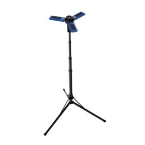 Powerology PWCSFTLDL 2600mAh Camping Light With Tripod Stand Built-in Solar Panels
