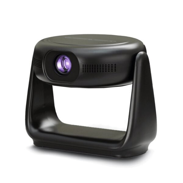 Powerology PWHDPBNBK Rotating Stand Portable Projector
