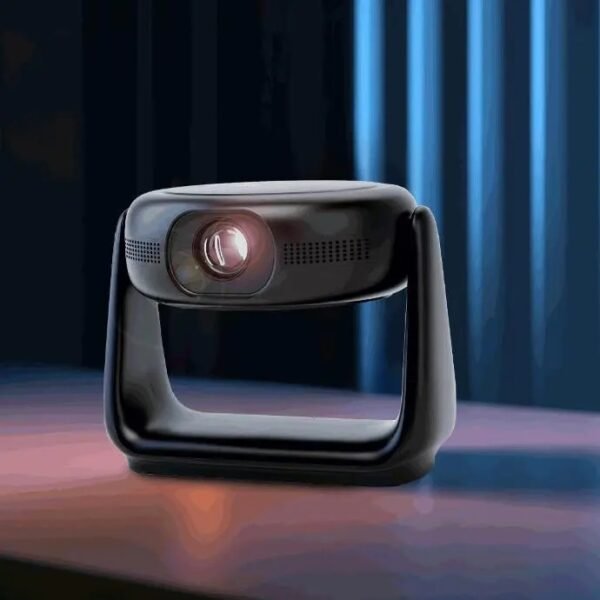 Powerology PWHDPBNBK Rotating Stand Portable Projector