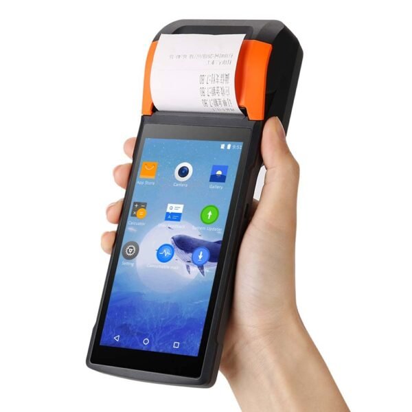 Sunmi V2 Wireless Data Handheld Android POS System, Handheld Cash Register Android POS T5930