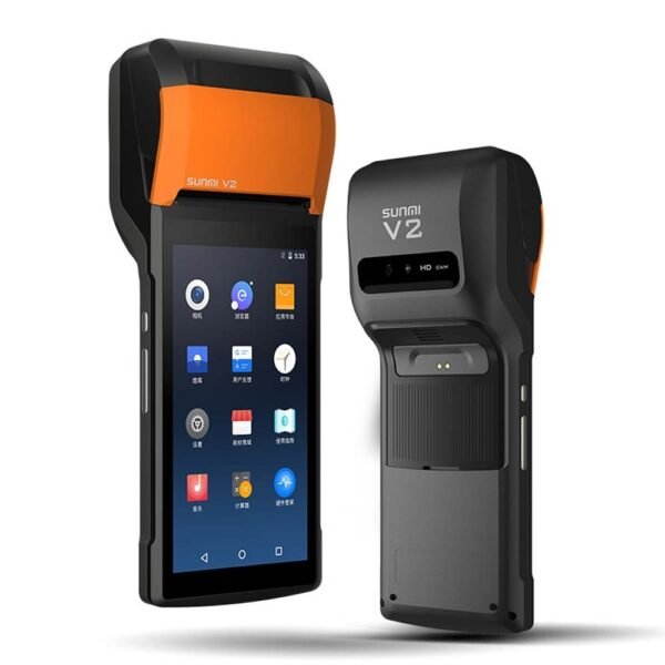 Sunmi V2 Wireless Data Handheld Android POS System, Handheld Cash Register Android POS T5930