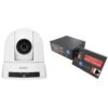 Sony SRG-300HW 1080p Desktop & Ceiling Mount Remote PTZ Camera with 30x Optical Zoom - White