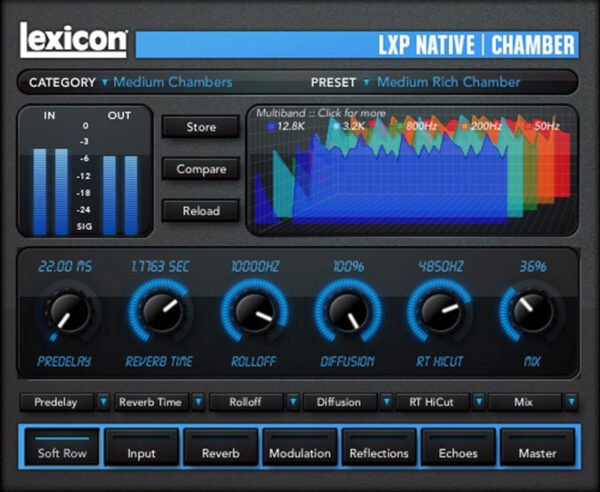 Lexicon LEXLXPPLUGRB-D LXP Native Reverb Bundle - Reverb Plug-In