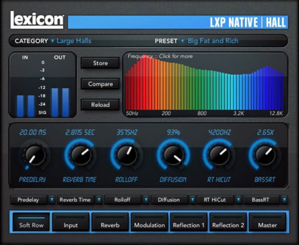 Lexicon LEXLXPPLUGRB-D LXP Native Reverb Bundle - Reverb Plug-In